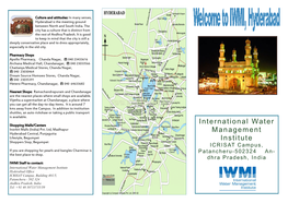 IWMI Hyderabad Guide.Xps