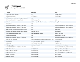 170826 Zsat 285 Songs, 11.3 Hours, 2.26 GB