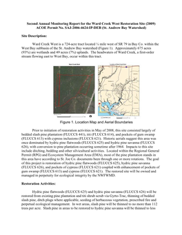 2009 Ward Creek West Monitoring Report