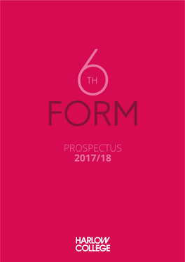 Sixth Form Brochure V2