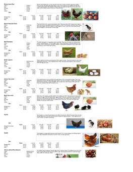 Download Price Sheet