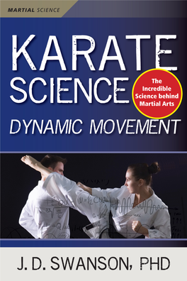 Karate Science: Dynamic Movement