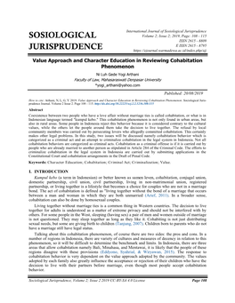 Sosiological Jurisprudence