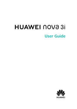 Huawei Nova 3I Manual