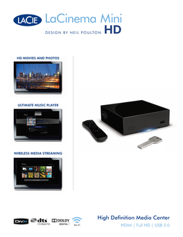 Lacinema Mini HD Datasheet