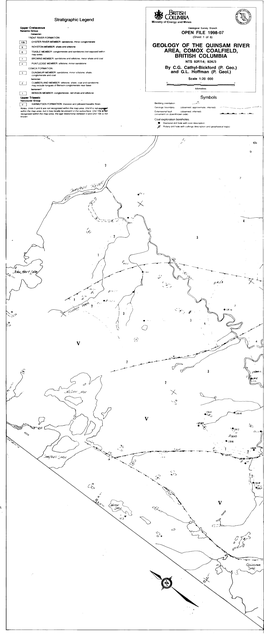 Geology of the Quinsam River Area, Comox Coalfield