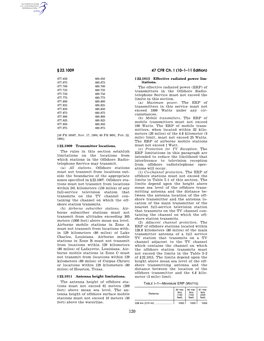 47 CFR Ch. I (10–1–11 Edition)