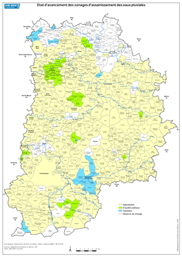 Etat D'avancement Des Zonages D'assainissement Des Eaux Pluviales