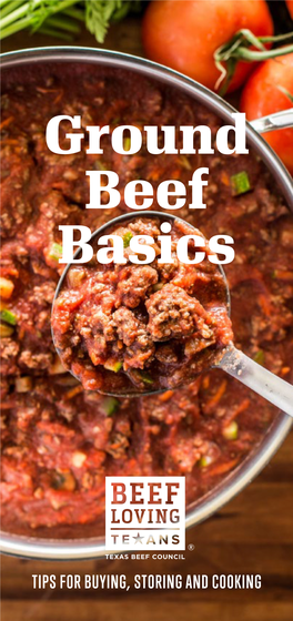 Ground Beef Basics