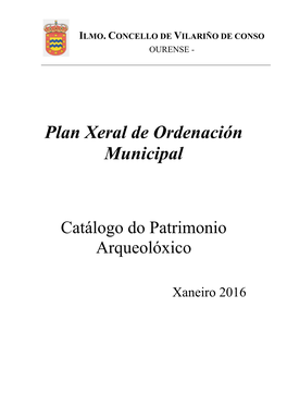 Plan Xeral De Ordenación Municipal