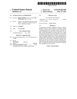 (12) United States Patent (10) Patent No.: US 8,142,823 B2 Shatkina Et Al