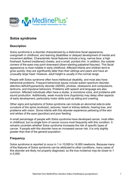 Sotos Syndrome