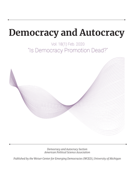 Democracy and Autocracy 18