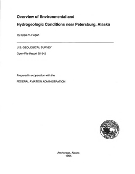 Overview of Environmental and Hydrogeologic Conditions Near Petersburg, Alaska