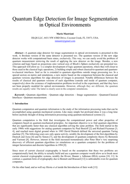 Optimal Estimation of States in Quantum Image Processing”, Arxiv:1406.5121 [Quant-Ph] [Online]