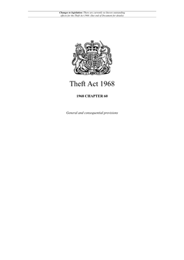 Theft Act 1968