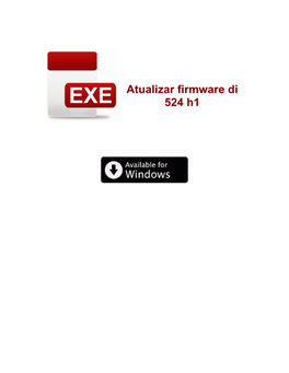 Atualizar Firmware Di 524 H1