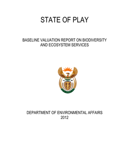 Baseline Valuation Report on Biodiversity and Ecosystem Services