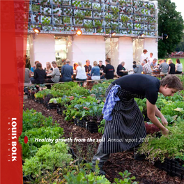 Healthy Growth from the Soil Annual Report 2011