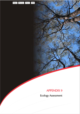 APPENDIX 9 Ecology Assessment Readymix Holdings Pty Limited