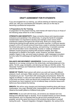 3.Draft Agreement for PI Students