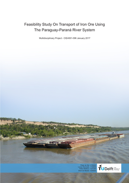 Feasibility Study on Transport of Iron Ore Using the Paraguay-Paraná River System