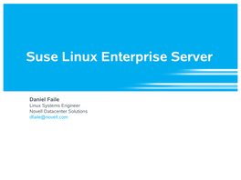 Suse Linux Enterprise Server