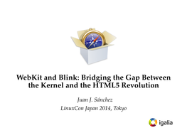 Webkit and Blink: Bridging the Gap Between the Kernel and the HTML5 Revolution