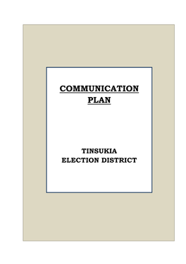 Communication Plan