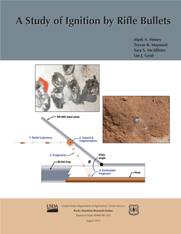 A Study of Ignition by Rifle Bullets