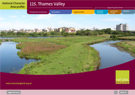 115. Thames Valley Area Profile: Supporting Documents