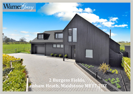 2 Burgess Fields, Lenham Heath, Maidstone ME17 2DZ