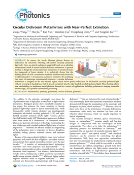 Circular Dichroism Metamirrors with Near-Perfect Extinction