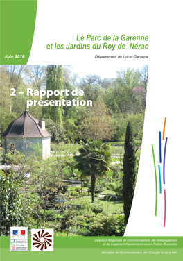 Rapport De Présentation