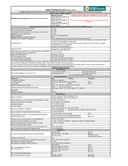Super Savings Account (July 01, 2021)