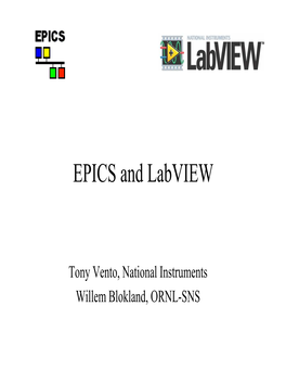 EPICS and Labview