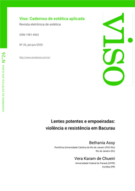 Violência E Resistência Em Bacurau N °2 6