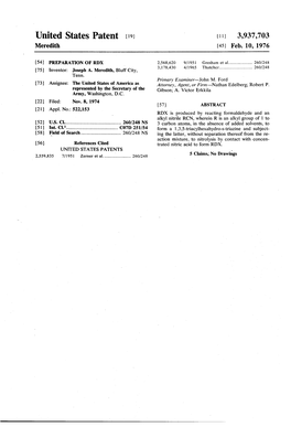 United States Patent [191 1111 3,937,703 Meredith [45] Feb