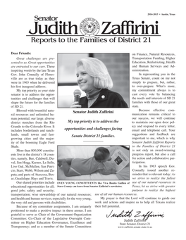 Senator Judith Zaffirini