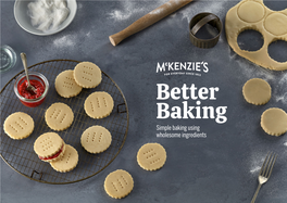 Better Baking Simple Baking Using Wholesome Ingredients Contents