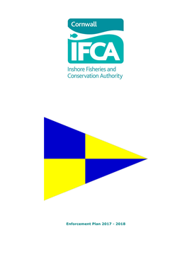 Risk Based Enforcement for the Cornwall Ifca