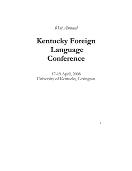 2008 Conference