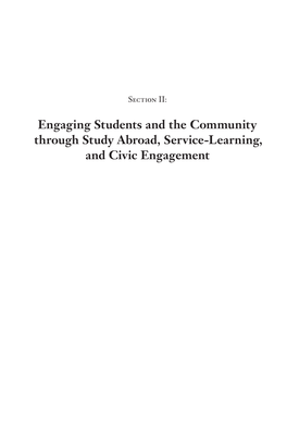 Engaging Students and the Community Through Study Abroad, Service-Learning, and Civic Engagement Chapter 7