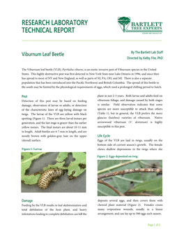 Viburnum Leaf Beetle by the Bartlett Lab Staff Directed by Kelby Fite, Phd