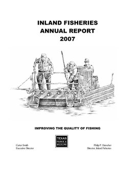 Inland Fisheries Annual Report 2007