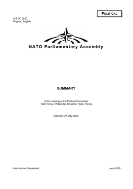 NATO Parliamentary Assembly