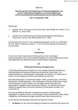 Biophärenreservat Südost-Rügen