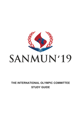 The International Olympic Committee Study Guide