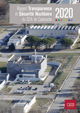 Rapport Transparence Et Sécurité Nucléaire Du CEA De Cadarache