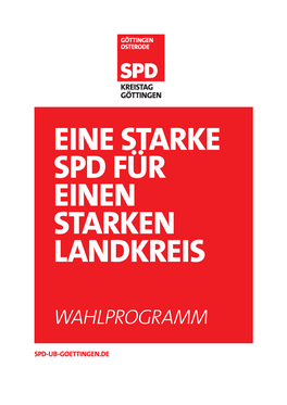 Wahlprogramm